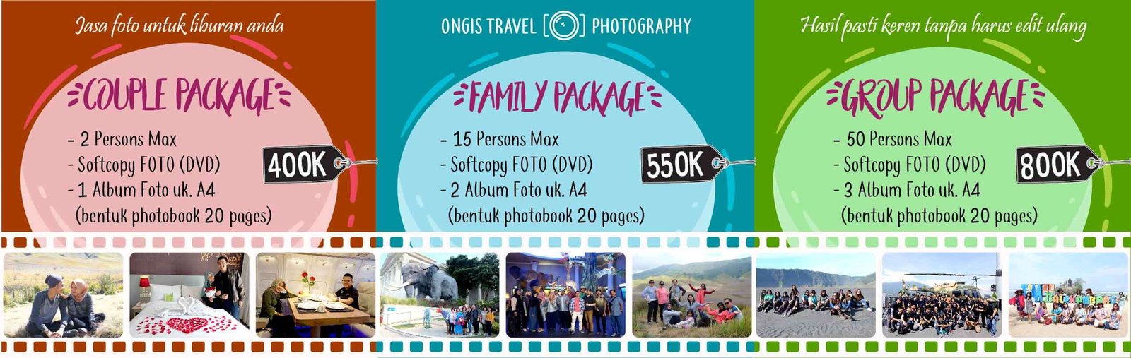 Jasa Foto Liburan Wisata di Malang