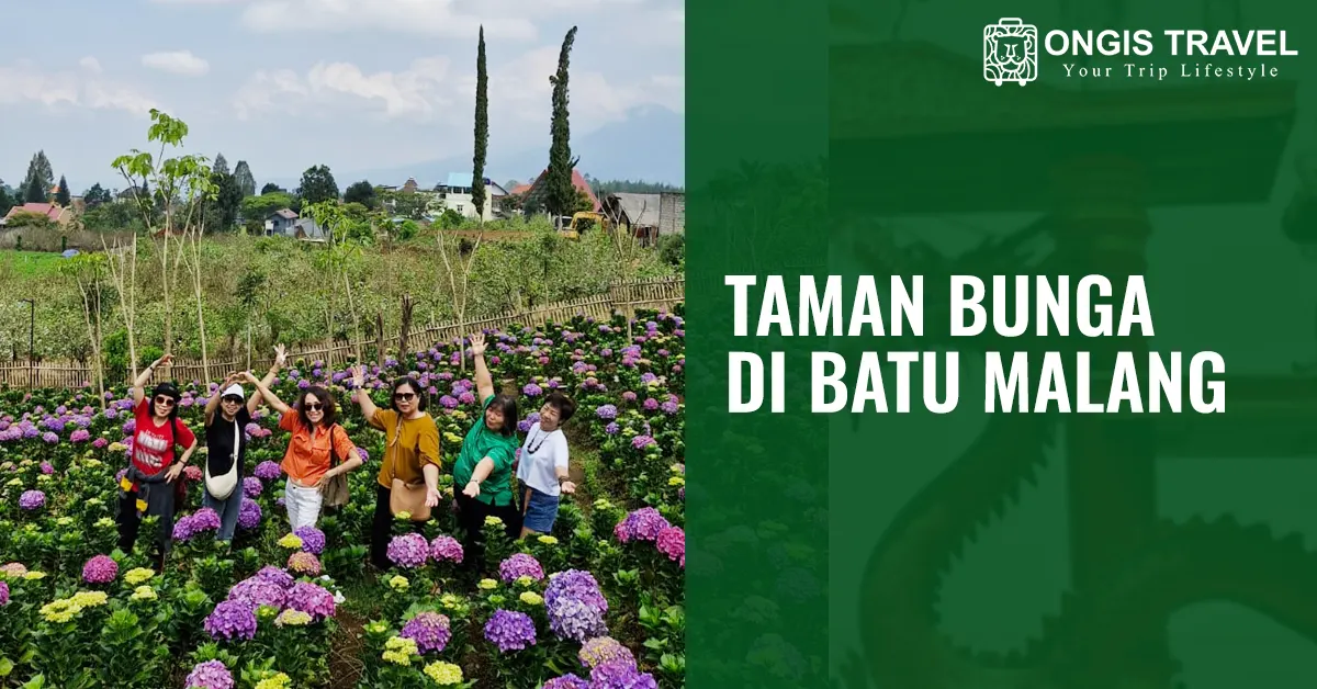Taman bunga di Batu Malang