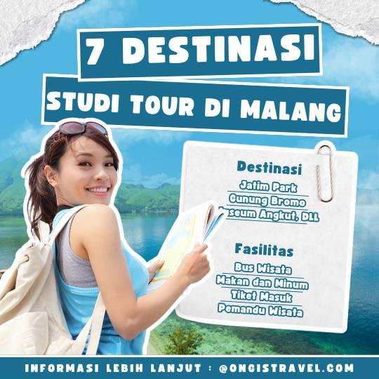 7 Destinasi studi tour malang
