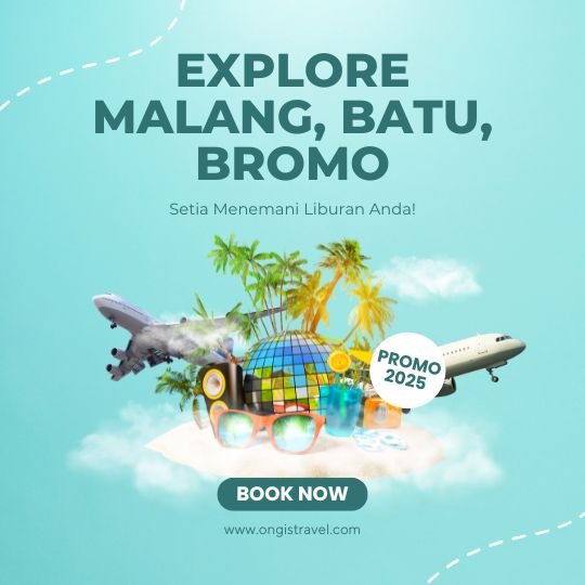 Itinerary 3 Hari 2 Malam di malang batu bromo