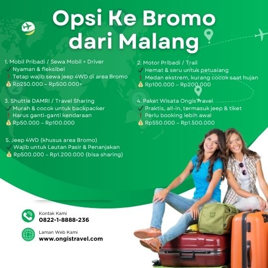 Opsi Ke Bromo dari Malang