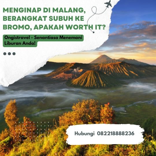 Liburan Keluarga ke Malang & Bromo Destinasi, Akomodasi (1)